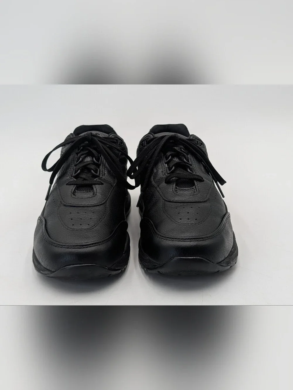 SAS Time Out Men's Black Leather Walking Shoes Sz 11 Slim EZ Lace Comfort